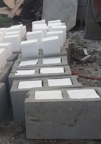 CMU insulation blocks were shown in an episode of This Old House