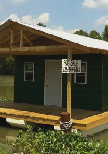 EPS blocks have been used in floating docks, houses and swim platforms