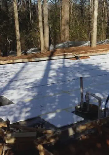 EPS Foam used to Insulate Garage Floor