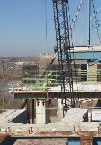 Geofoam used for Bridge Construction