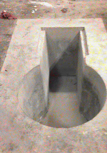 EPS Block-out to anchor a CNC Machine