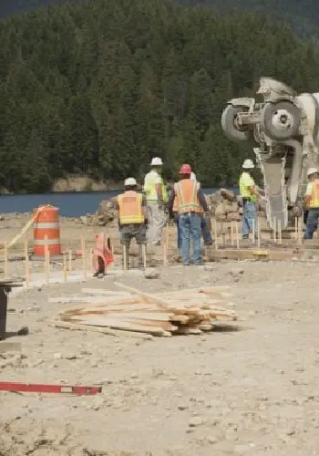 Secant Pile Wall Foundation Construction