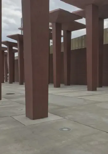 EPS Concrete Forms Used in Top Part of Concrete Pedestals