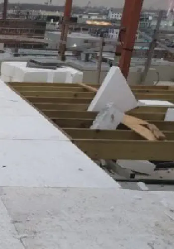 Lightweight Void Fill for Rooftop Project