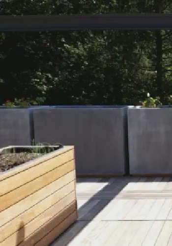 Custom Lightweight Void Fill for Planters