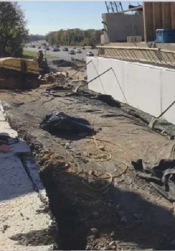 Expanded Polystyrene Elastic Inclusion for Bridge Construction