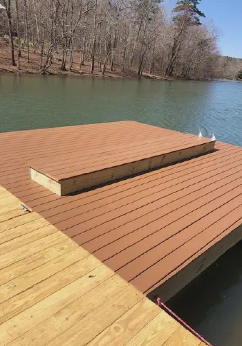 Encapsulated Top Mount Dock Floats