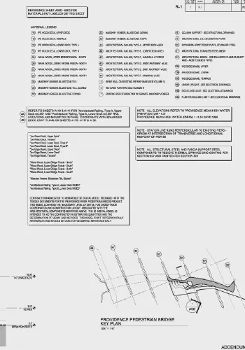 EPS15 Geofoam Used to Build Providence Pedestrian Bridge Multi Tiered Planter Area