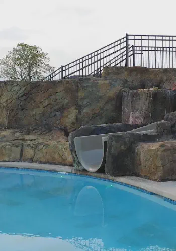 Faux Rock Feature for the Reserve at Woodside Ridge