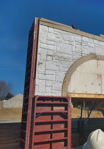 Geofoam Concrete Archways