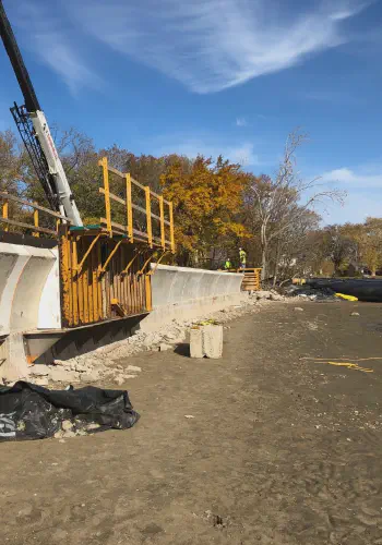 New Sea Wall Foam Forms