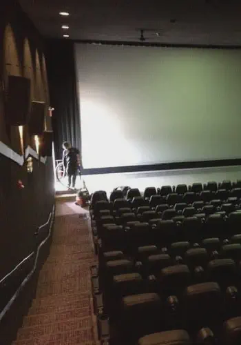 New Cinema Stadium Seating with Eps Geofoam