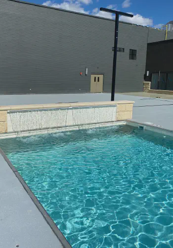 Stainless Steel Rooftop Pool